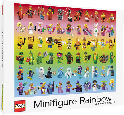 LEGO Minifigure Rainbow 1000-Piece Puzzle By LEGO, Cover Image