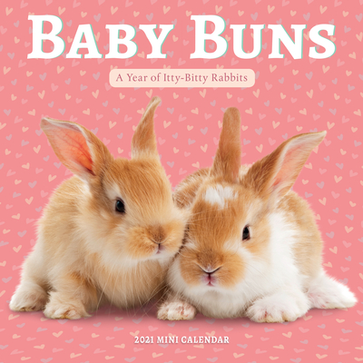 Baby Buns Mini Wall Calendar 2021: A Year of Itty-Bitty Rabbits By Workman Calendars Cover Image