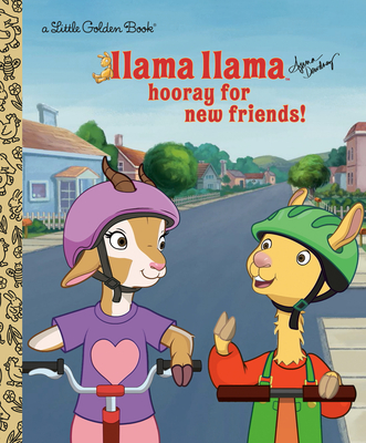 Llama Llama Hooray for New Friends! (Little Golden Book) By Anna Dewdney Cover Image