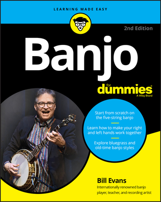 Banjo for Dummies: Book + Online Video and Audio Instruction By Bill Evans Cover Image