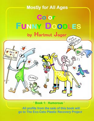 Color Funny Doodles - Book 1 Humorous Cover Image