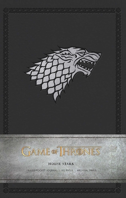 Game of Thrones: House Stark Ruled Pocket Journal By Insight Editions Cover Image