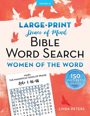 Cover for Peace of Mind Bible Word Search Women of the Word
