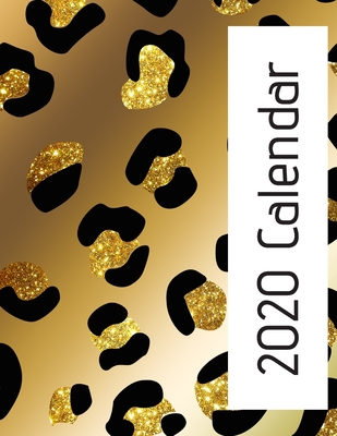 2020 Calendar: Monthly wall calendar. Beautiful bright animal print designs each month. Twelve months with space to write in each day By Creative Calendars Cover Image