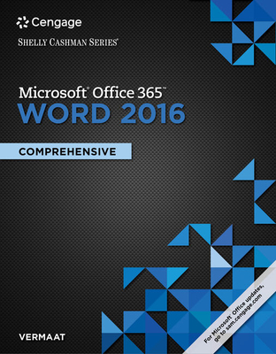 Bundle: Shelly Cashman Series Microsoft Office 365 & Word 2016:  Comprehensive + Microsoft Office 365 180-Day Trial, 1 Term (6 Months)  Printed Access C (Other) | Malaprop's Bookstore/Cafe