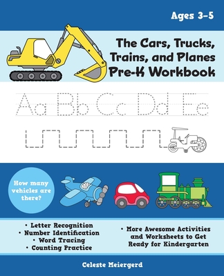 Letter And Number Tracing Book For Kids Ages 3-5 - By Activity