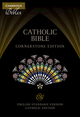 Esv-Ce Catholic Bible, Cornerstone Edition, Black Cowhide Leather, Esc668: T  Cover Image