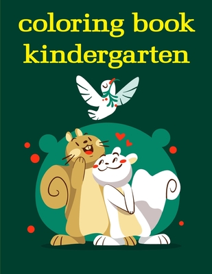 coloring book kindergarten: Christmas Coloring Book for Children, Preschool, Kindergarten age 3-5 Cover Image