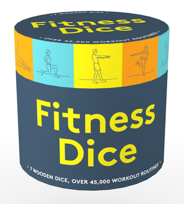 Fitness Dice: 7 Wooden Dice, Over 45,000 Workout Routines!