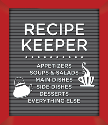 Small Recipe Binder - Recipe Keeper (Letterboard) Cover Image