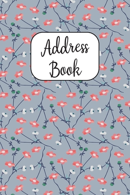 Address Book: Cute Address Book with Alphabetical Organizer, Names, Addresses, Birthday, Phone, Work, Email and Notes Cover Image