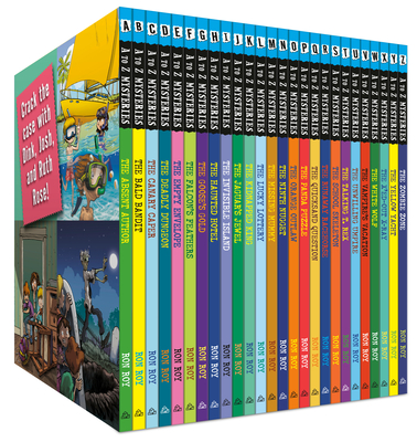 A to Z Mysteries Boxed Set: Every Mystery from A to Z! By Ron Roy, John Steven Gurney (Illustrator) Cover Image