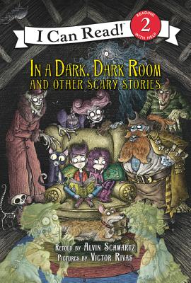 In a Dark, Dark Room and Other Scary Stories: Reillustrated Edition (I Can Read Level 2) Cover Image