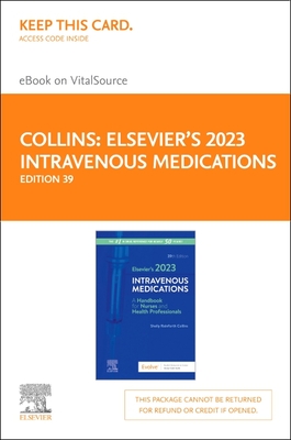 Elsevier's 2023 Intravenous Medications - Elsevier eBook on