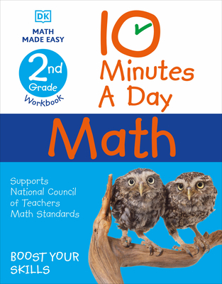10 Minutes a Day Math, 2nd Grade By DK Cover Image
