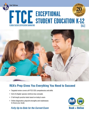 FTCE Exceptional Student Education K-12 (061) Book + Online 2e (Ftce Teacher Certification Test Prep) Cover Image