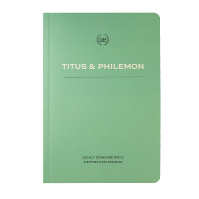 Lsb Scripture Study Notebook: Titus & Philemon Cover Image