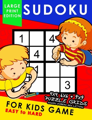 4x4 Letter Sudoku Puzzles for Kids