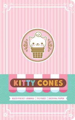 Cover for Kitty Cones Ruled Pocket Journal