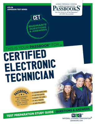 Certified Electronic Technician (CET) (ATS-38): Passbooks Study Guide (Admission Test Series (ATS) #38) By National Learning Corporation Cover Image