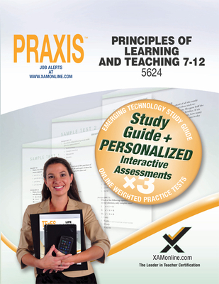 Praxis Principles of Learning and Teaching 7-12 5624 Book and Online cover