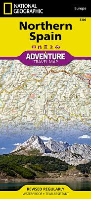 Northern Spain: Camino de Santiago Map (National Geographic Adventure Map #3306) By National Geographic Maps Cover Image