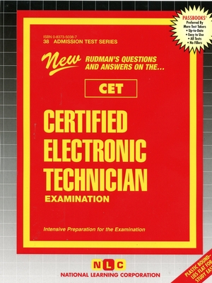 CERTIFIED ELECTRONIC TECHNICIAN (CET): Passbooks Study Guide (Admission Test Series (ATS)) By National Learning Corporation Cover Image