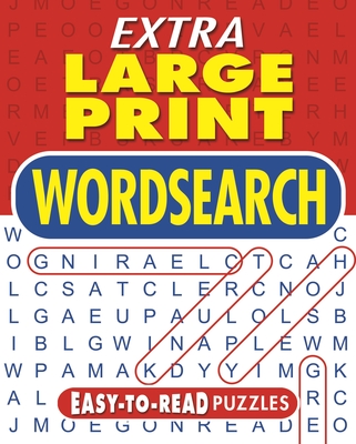 Extra Large Print Wordsearch: Easy-To-Read Puzzles (Paperback) | Malaprop's  Bookstore/Cafe