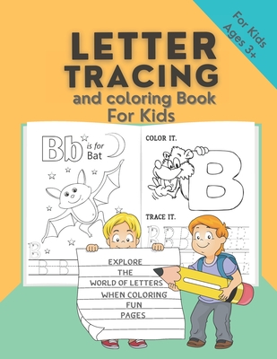ALPHABET AND NUMBER: TRACING AND COLORING BOOK