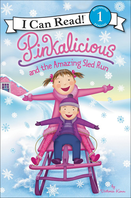 Pinkalicious and the Amazing Sled Run (I Can Read!: Level 1) Cover Image