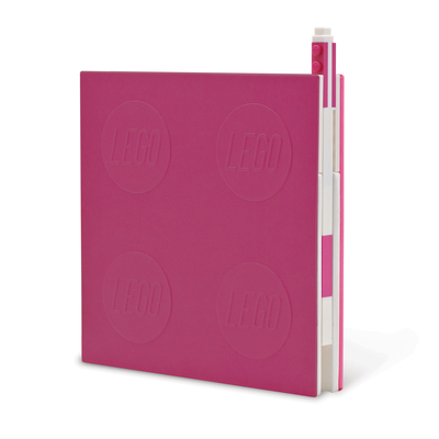 Lego 2.0 Locking Notebook with Gel Pen - Violet By Santoki (Created by) Cover Image