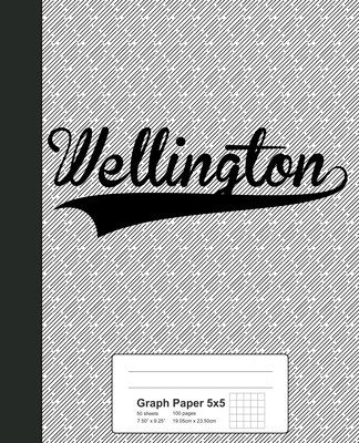 Graph Paper 5x5: WELLINGTON Notebook By Weezag Cover Image