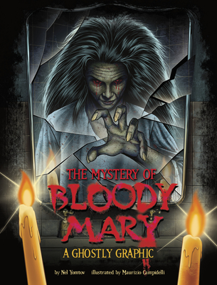 The Mystery of Bloody Mary: A Ghostly Graphic Cover Image