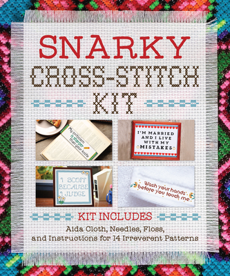 Snarky Cross-Stitch Kit By Publications International Ltd Cover Image