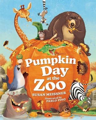 Pumpkin Day at the Zoo By Susan Meissner, Pablo Pino (Illustrator) Cover Image