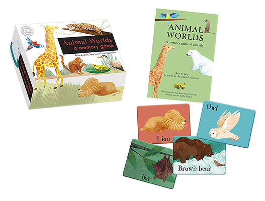 Animal Worlds: a memory game By Libby Walden, Stephanie Fizer Coleman (Illustrator) Cover Image