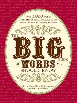 The Big Book of Words You Should Know: Over 3,000 Words Every Person Should be Able to Use (And a few that you probably shouldn't) Cover Image