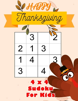 Thanksgiving Sudoku 4x4