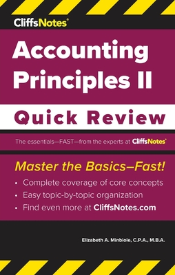 CliffsNotes Accounting Principles II: Quick Review Cover Image