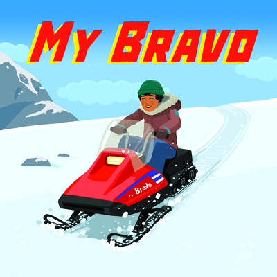 My Bravo: English Edition By Jordan Kyak, Steve James (Illustrator) Cover Image