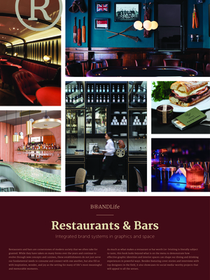 Brandlife: Restaurants & Bars: Integrated Brand Systems in Graphics and Space By Victionary Cover Image