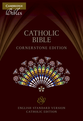 Esv-Ce Catholic Bible, Cornerstone Edition, Burgundy Imitation Leather, Esc662: T  Cover Image