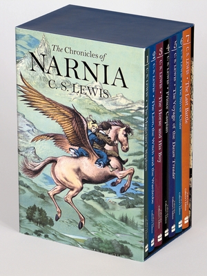 Cover for The Chronicles of Narnia Full-Color Paperback 7-Book Box Set