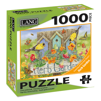 Herb Garden 1000 Piece Puzzle By Inc The Lang Companies Cover Image