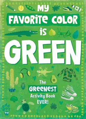 My Favorite Color Activity Book: Green Cover Image