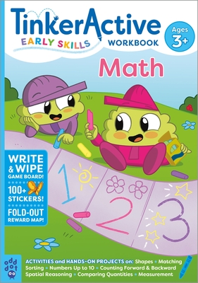 TinkerActive Early Skills Math Workbook Ages 3+ (TinkerActive Workbooks)