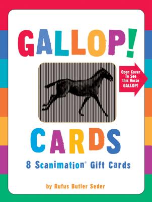 Gallop! Cards (Scanimation) By Rufus Butler Seder Cover Image