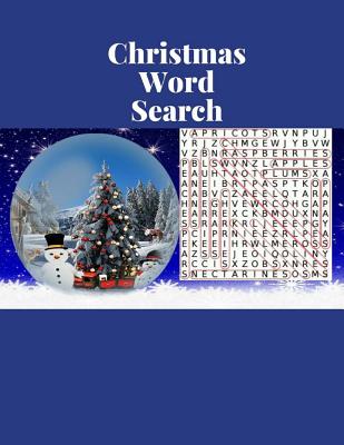 Christmas Word Search Books: Puzzles and Solutions For Adults And Kids By Adrian Krikorian Cover Image