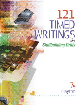 121 Timed Writings With Skillbuilding Drills With Micropace Pro Individual Spiral Children S Book World