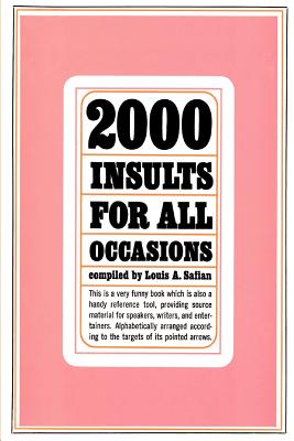 2000 Insults for All Occasions Cover Image